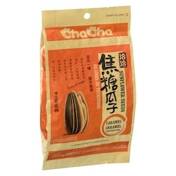 Sol soonerorlater Spread Heart Bean 新品 Cha Cha Sunflower Seeds Caramel Flavour - 260 g | Zehrs