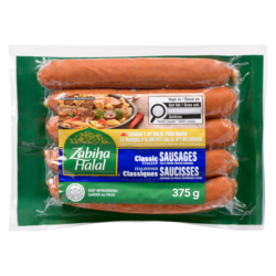 Zabiha Halal ZABIHA HALAL SAUCISS ITAL POUL 375 g, 1,94 $/100g