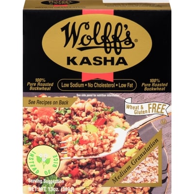 Wolf Kosher Kasha Medium Granulation 370 g, $1.35/100g