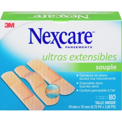 Nexcare Nexcare Bandages 80 ea, 0,10 $/1ch