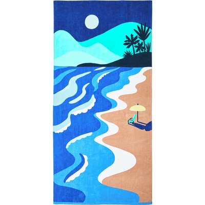 Everyday Essentials Beach Towel - Seashore 1 ea, $10.00/1ea