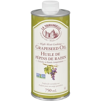 La Tourangelle Huile de pépins de raisin 750 ml, 2,27 $/100ml