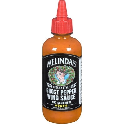 Melinda's Ghost Pepper Wing Sauce And Condiment Creamy Style 355 ml, $2.53/100ml