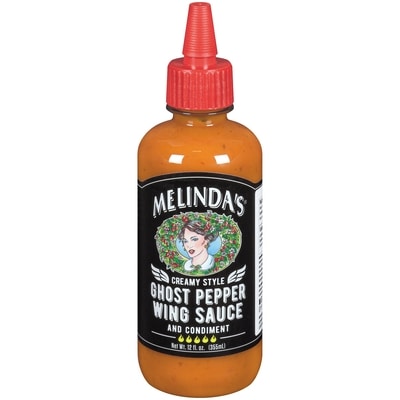 Melinda’s Sauce Et Condiment Crémeux Au Piment Fantôme  355 ml, 2,53 $/100ml