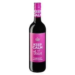KEEP CALM Vin Rouge Cabernet Sauvignon (Pièce d’identité requise au moment du ramassage) 750 ml, 1,53 $/100ml