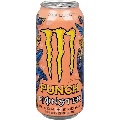 Monster Energy Punch Papillon 473 ml, $0.91/100ml