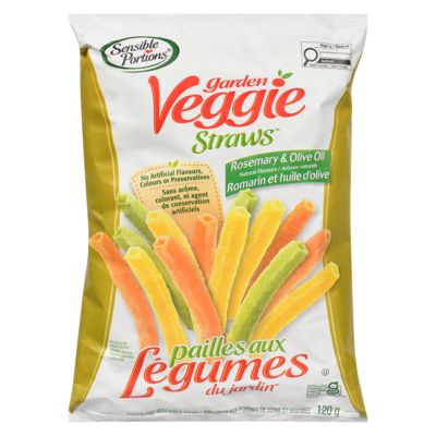 Sensible Portions Garden Veggie Straws Rosemary & Olive Oil 120 g, $3.16/100g