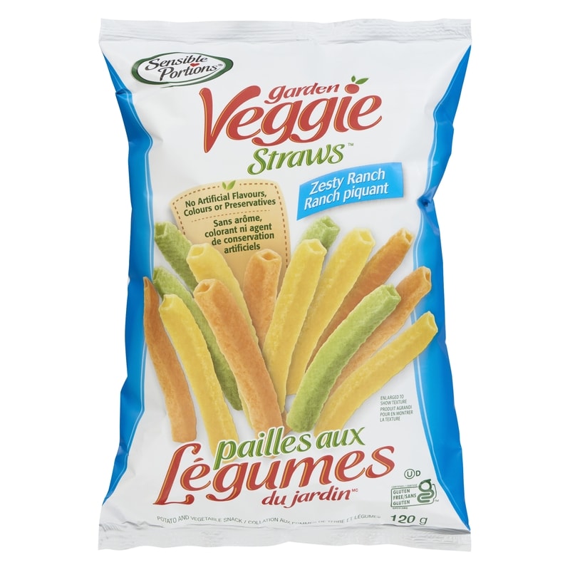 Garden Veggie Straws Zesty Ranch