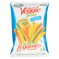 Sensible Portions Pailles aux légumes ranch piquant 120 g, 2,91 $/100g