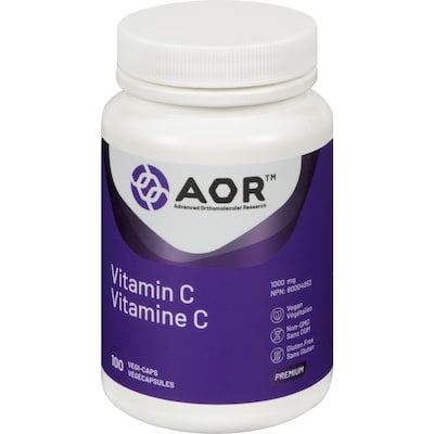 AOR Vitamin C 1000 Mg 100 ea, $0.37/1ea