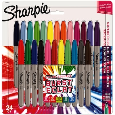 Sharpie SHARPIE FINE 24CD 24x1.0 ea, 1,42 $/1ch