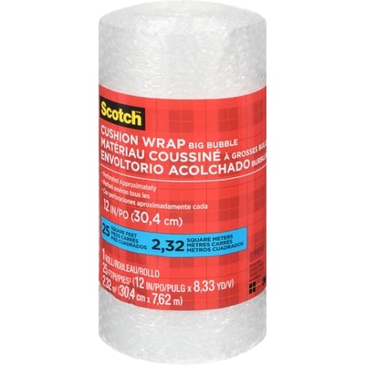 Scotch Matériau Coussiné À Grosses Bulles  1 ea, 5,50 $/1ch