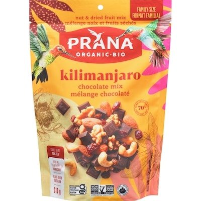 Prana Deluxe Chocolate Mix Kilimanjaro Family Size 310 g, $3.87/100g