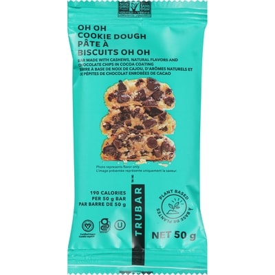 Trubar Oh Oh Cookie Dough 50 g, $7.58/100g
