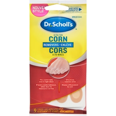 Dr. Scholl’s DS ULTRA THIN CORN REMOVERS 9 ea, 0,45 $/1ch