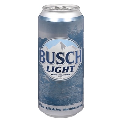 Busch Bière légère (Pièce d’identité requise au moment du ramassage) 473 ml, 0,64 $/100ml