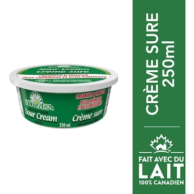 Scotsburn Crème sure plus crémeuse et plus piquante 250 ml, 1,52 $/100ml