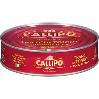 Callipo Tuna Steaks In Olive Oil  540 g, $3.89/100g