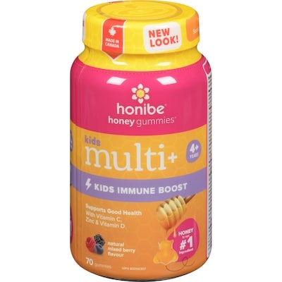 Honibe Kids Complete Immune Boost Gummies 70 ea, $0.23/1ea