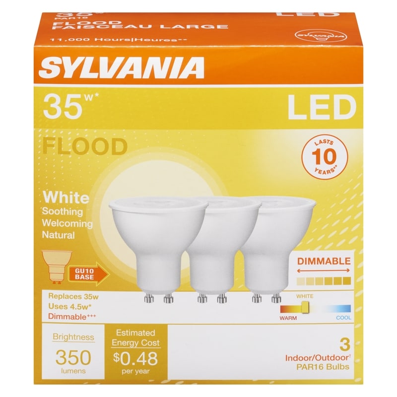 Par16 Bulbs Flood White Led 35 W