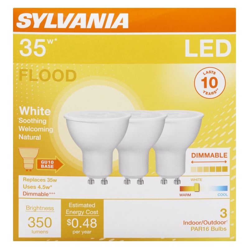 Par16 Bulbs Flood White Led 35 W