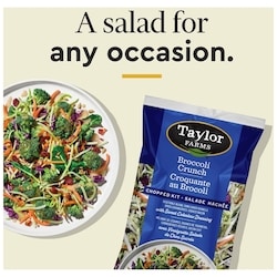 Taylor Farms Broccoli Crunch Chopped Salad Kit - 360 g | Zehrs