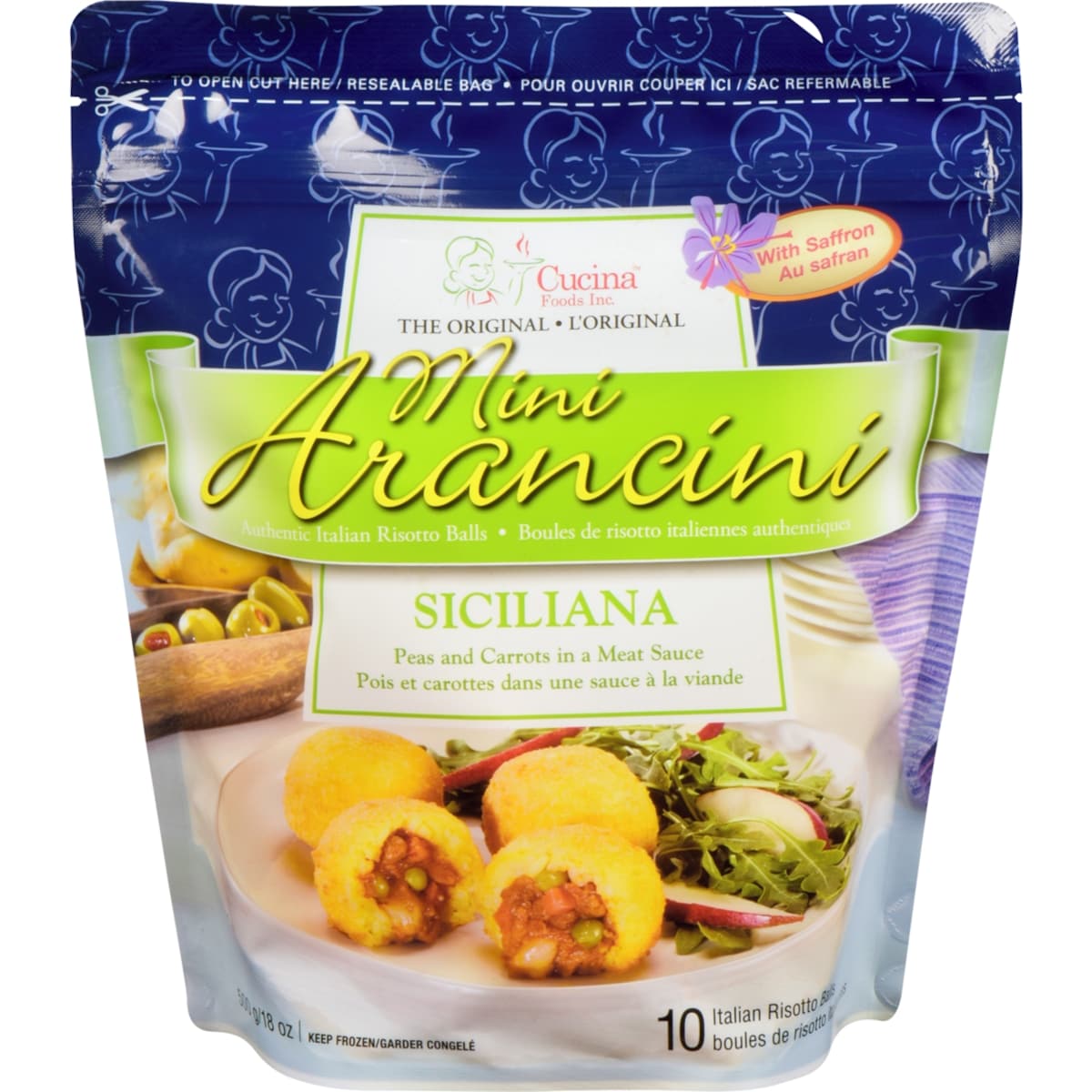 Olive Cucina Authentic Italian Risotto Balls Siciliana 500 g, $1.40/100g