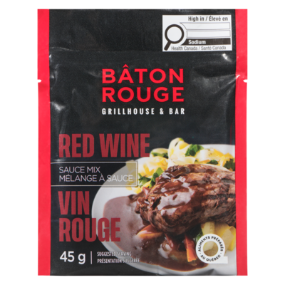 Bâton Rouge Baton Rouge Sauce Au Vin Rouge 45 g, 5,09 $/100g