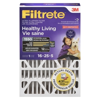 Filtrete Ultra Allergen Filter Healthy Living 1 ea, $60.00/1ea