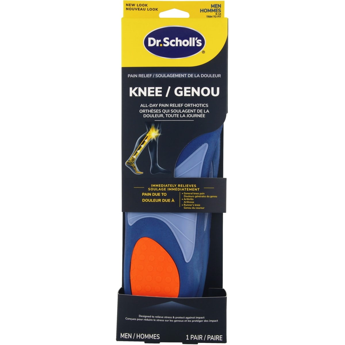 Dr. Scholl’s DS PRO DOULEUR GENOU HOMMES 1 ea, 18,69 $/1ch
