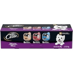Cesar Classic Loaf In Sauce Adult Wet Dog Food Delicacies Variety