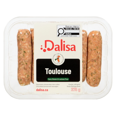 DALISA SAUCISSES TOULOUSE SG