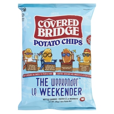 Covered Bridge Potato Chips Le Weekender 284 g, 1,93 $/100g