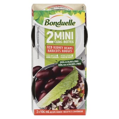 Bonduelle BONDUELLE MINI HARICOTS ROUGES 106 ml, 2,63 $/100ml