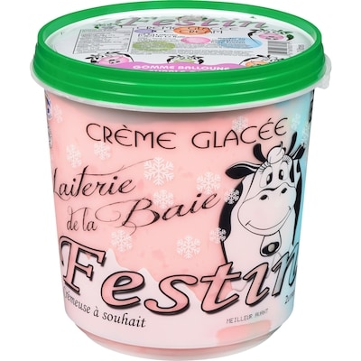 Festin Crème Glacée Gomme Balloune 2 l, 0,35 $/100ml