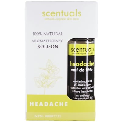 Scentuals Aromatherapy Roll-on Headache 9 ml, $111.00/100ml