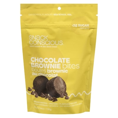 Snackconscious Chocolate Brownie 150 g, $7.33/100g