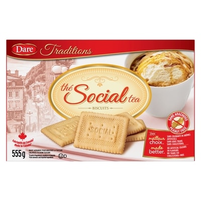 Dare Biscuits Traditions Thé social 555 g, 1,08 $/100g