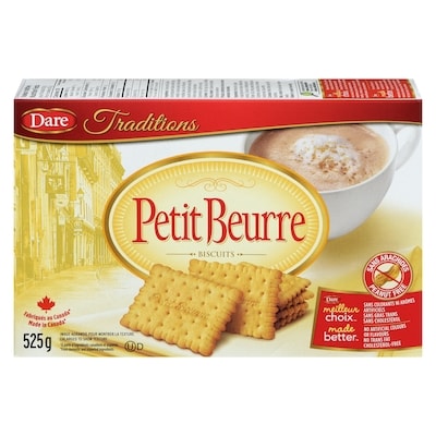 Dare Traditions Petit Beurre Cookies 525 g, $1.14/100g