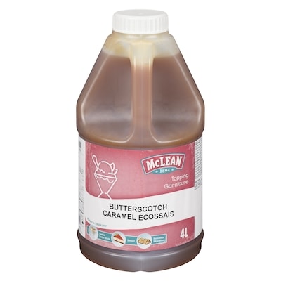 Mclean Topping Butterscotch 4 L 4 l, $0.74/100ml