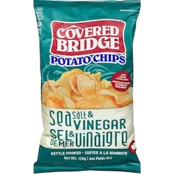 Covered Bridge Potato Chips, Sea Salt & Vinegar 170 g, $2.35/100g
