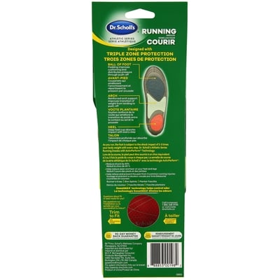 Dr. Scholl’s Semelles de course Active, Femmes 1 ea, 27,49 $/1ch