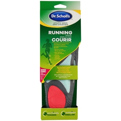 Dr. Scholl’s Semelles de course Active, Femmes 1 ea, 27,49 $/1ch