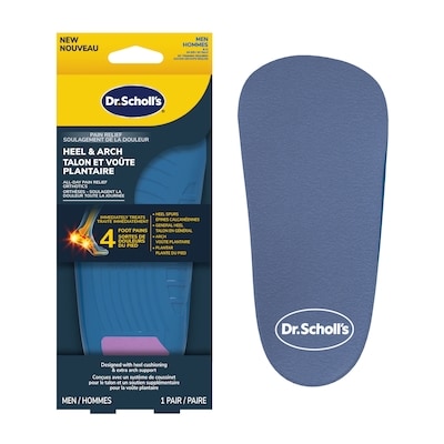 Dr. Scholl’s DSCH PRO DOULEUR TALON HOMMES 1 ea, 15,99 $/1ch