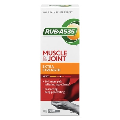 Rub A535 Muscle & Joint Extra Strength Heat Cream 100 g, $11.49/100g