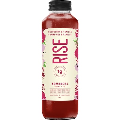 Rise RISE KOMBUCHA FRAMB VANILLE 1L 1 l, 0,90 $/100ml