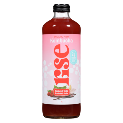Rise RISE KOMBUCHA FRAMB VANILLE 1L 1 l, 0,95 $/100ml