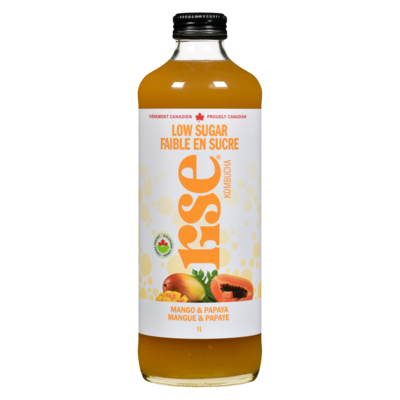 Rise RISE KOMBUCHA MANGUE PAPAYE 1L 1 l, 0,75 $/100ml