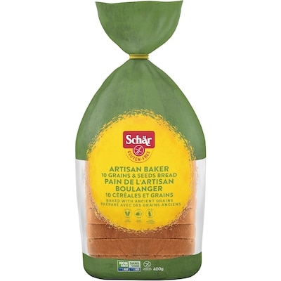 Schar Ten Grain Seeds Bread 400 g, $2.37/100g