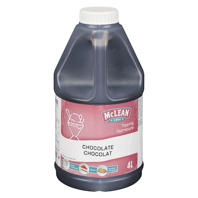 Mclean Topping Chocolate 4 L 4 l, $0.74/100ml